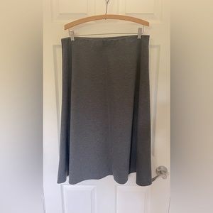 Classic Stretch-Knit grey skirt